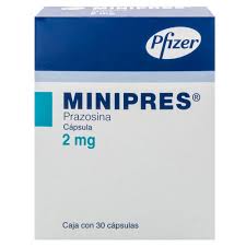 Minipress 2 mg 30 Caps, Prazosin