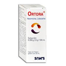 Ortora Sol 350mg 2g 100ml 20ml, Lidocaine and Neomycin